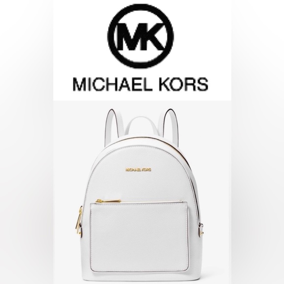 NWTMichael Kors Adina Medium Pebbled Leather Backpack - Picture 1 of 8